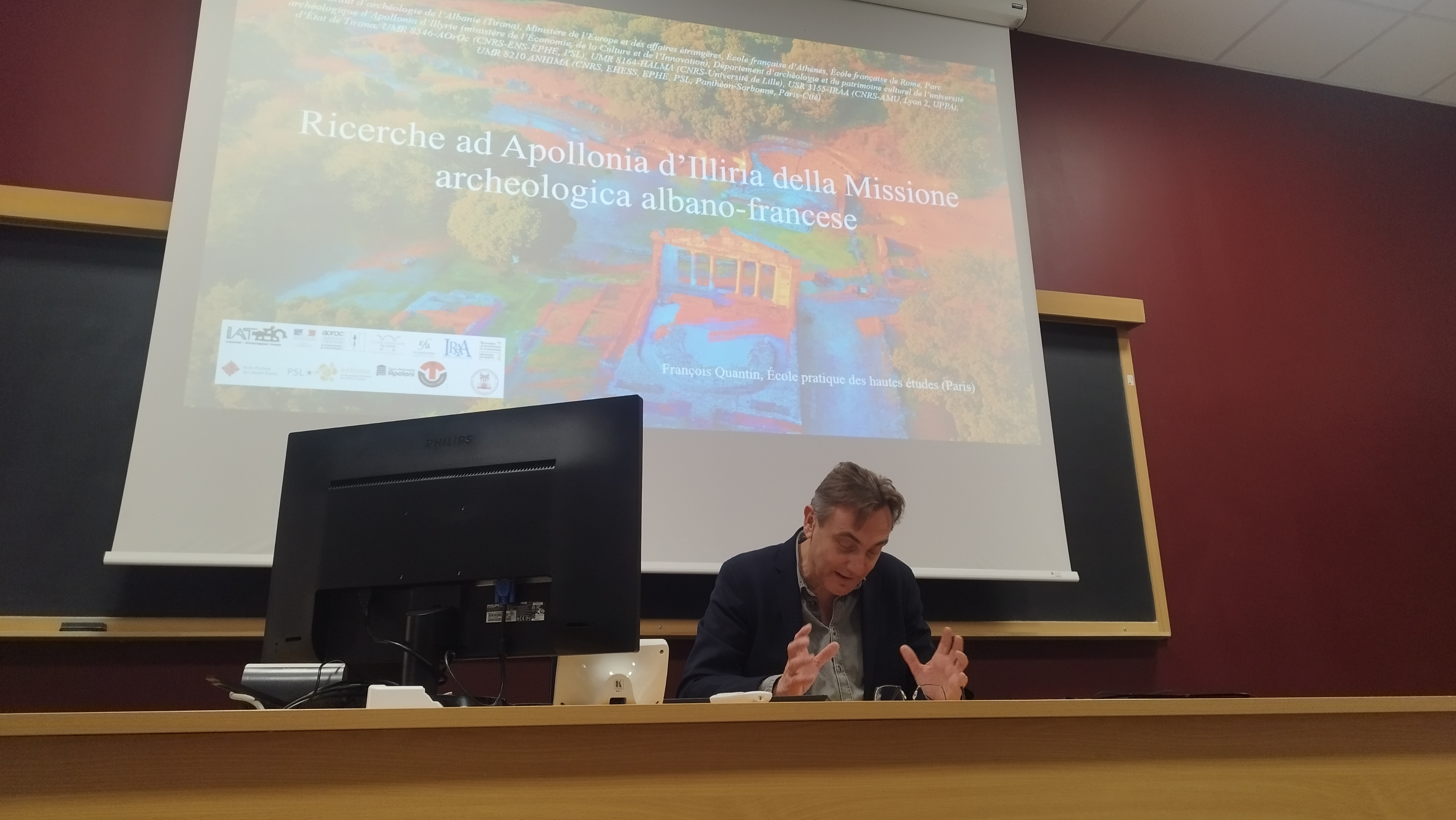 01 Seminario di François Quantin alla Sapienza